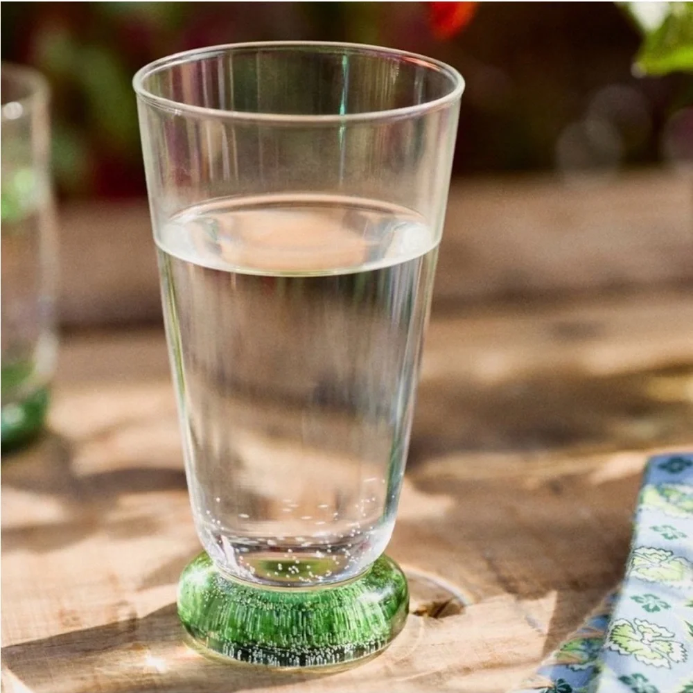 ANTHROPOLOGIE NWT DONNA HIGHBALL GLASSES SET OF FOUR